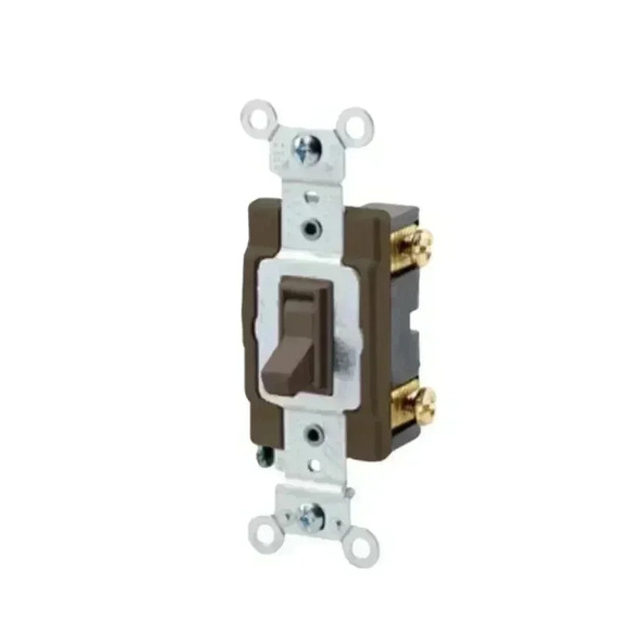 Leviton 54521-2, Brown  - Picture 1 of 1